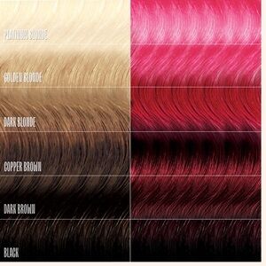 Overtone pink hair color mask and conditioner